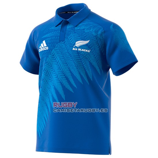 Camiseta Nueva Zelandia All Black Rugby RWC2019 Azul